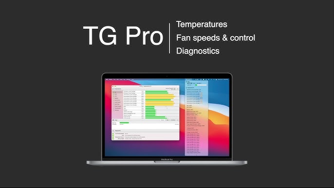 TG Pro (Temperature Gauge Pro) For Mac v2.98 Best Temperature Gauge App Download TG Pro app Mac Full Version