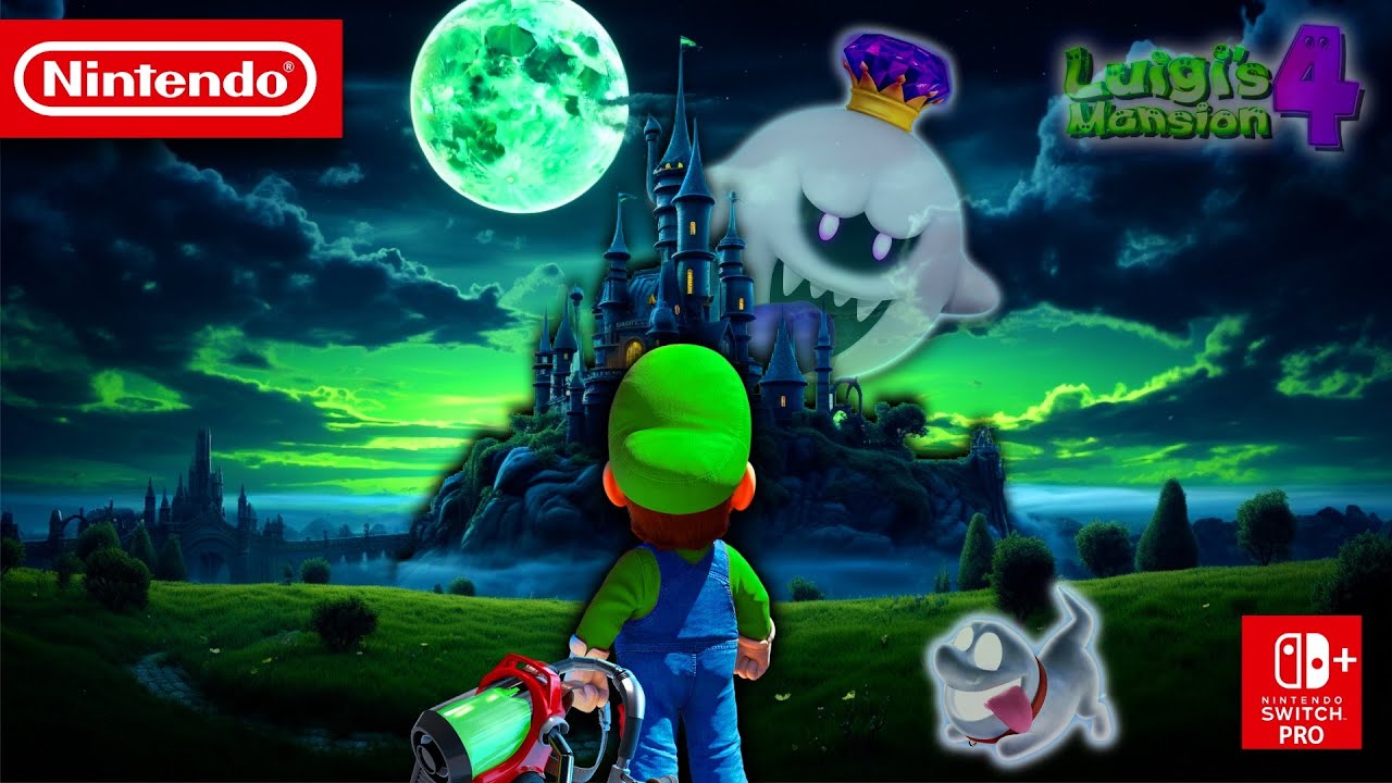 Luigis Mansion 4 Game for Mac download
