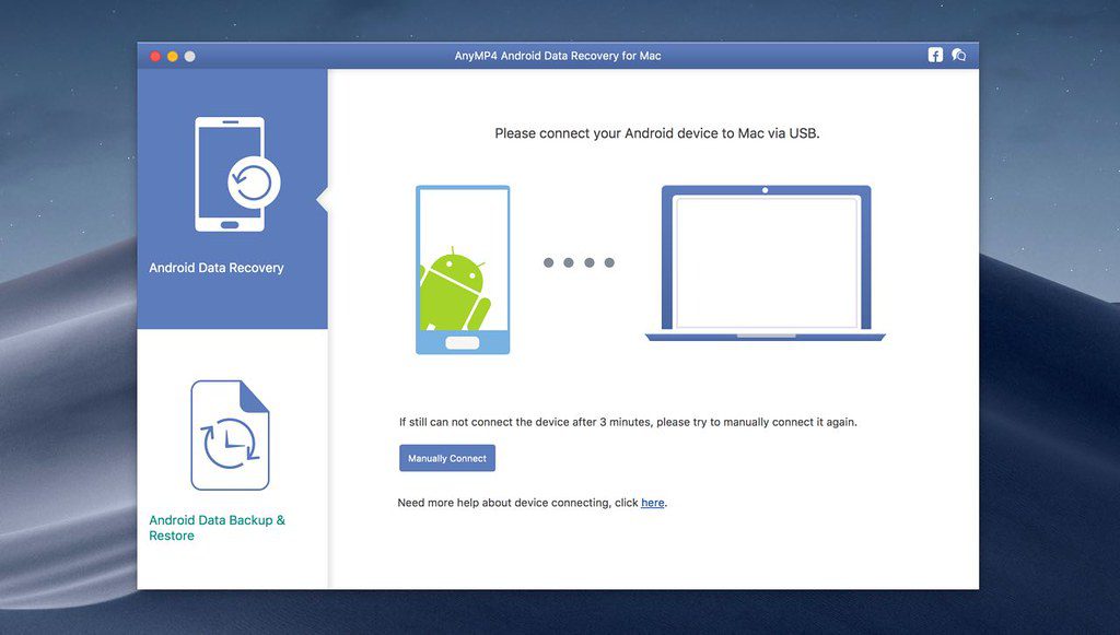AnyMP4 Android Data Recovery For Mac