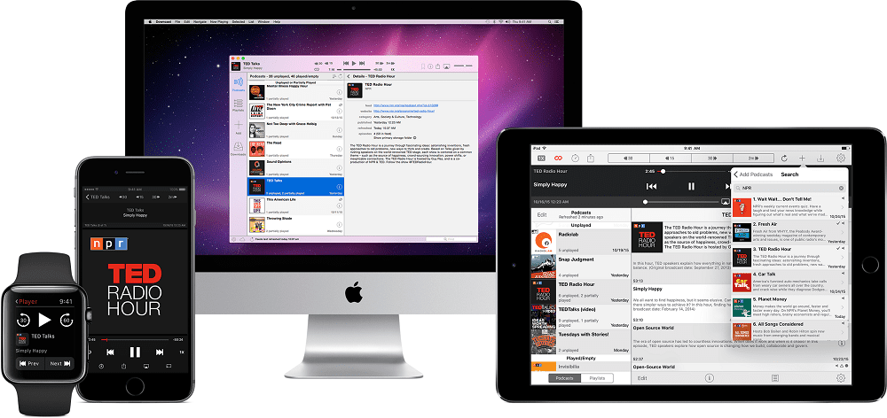 The Downcast App For Mac v2.11.33 Best iOS Podcast App Free Download Full Version Downcast For Mac Full Version