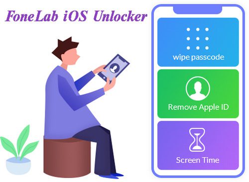 Fonelab Ios Unlocker With keys free download Fonelab Ios Unlocker Box Cover
