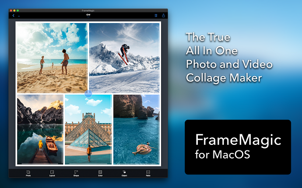 FrameMagic Pro For Mac v3.8.1 Photo Collage, Video Collage, And Video Slideshow Maker FrameMagic Pro App mac Full Version Free Download