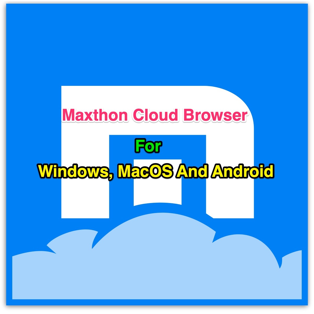 Maxthon Cloud Browser for mac