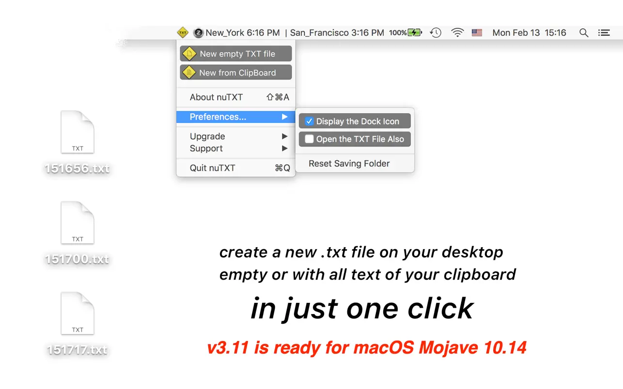 nuTXT For Mac v3.30 Best Txt File Creater App For MacOS X nuTXT For Mac free download