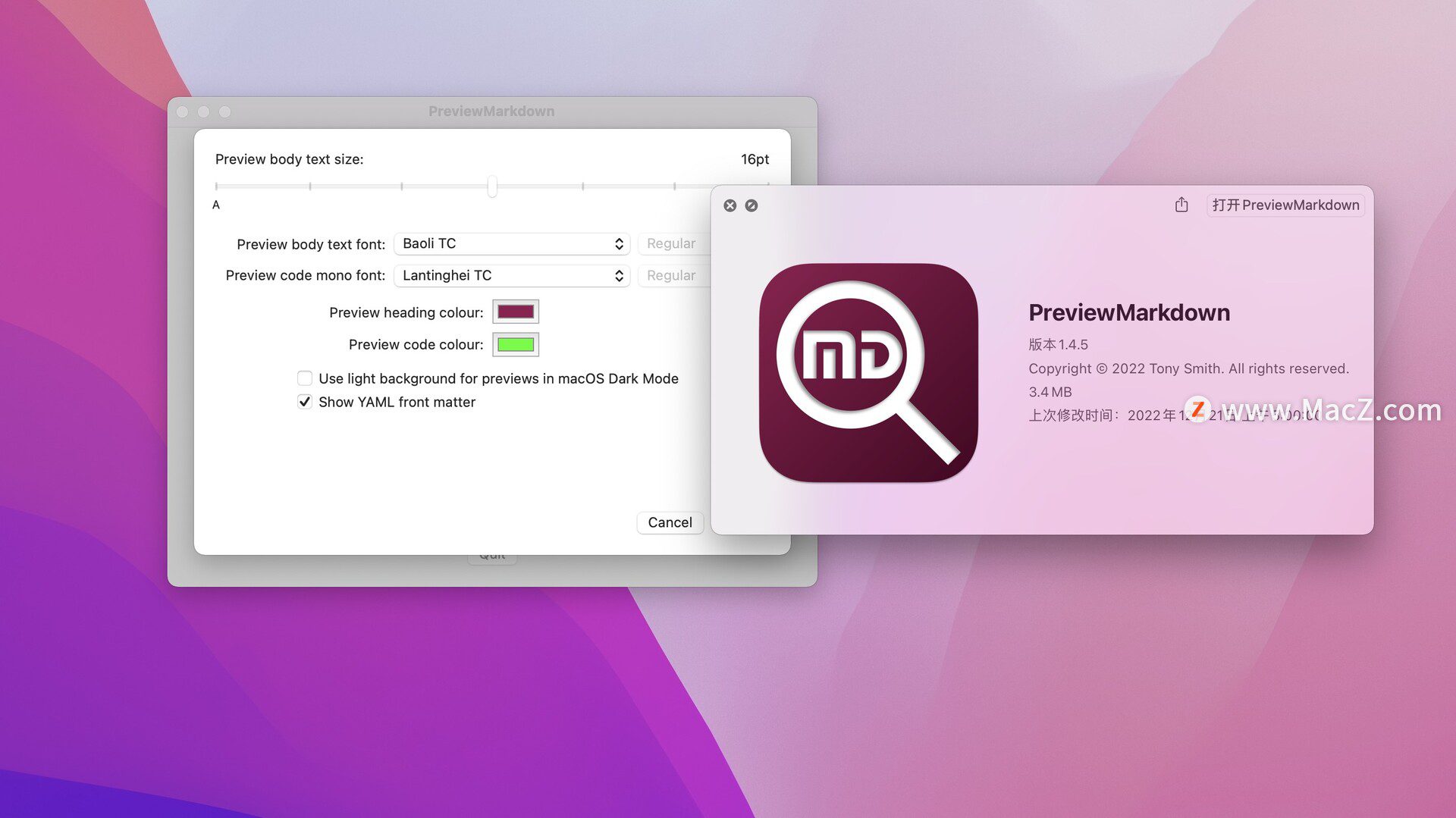 PreviewMarkdown For Mac