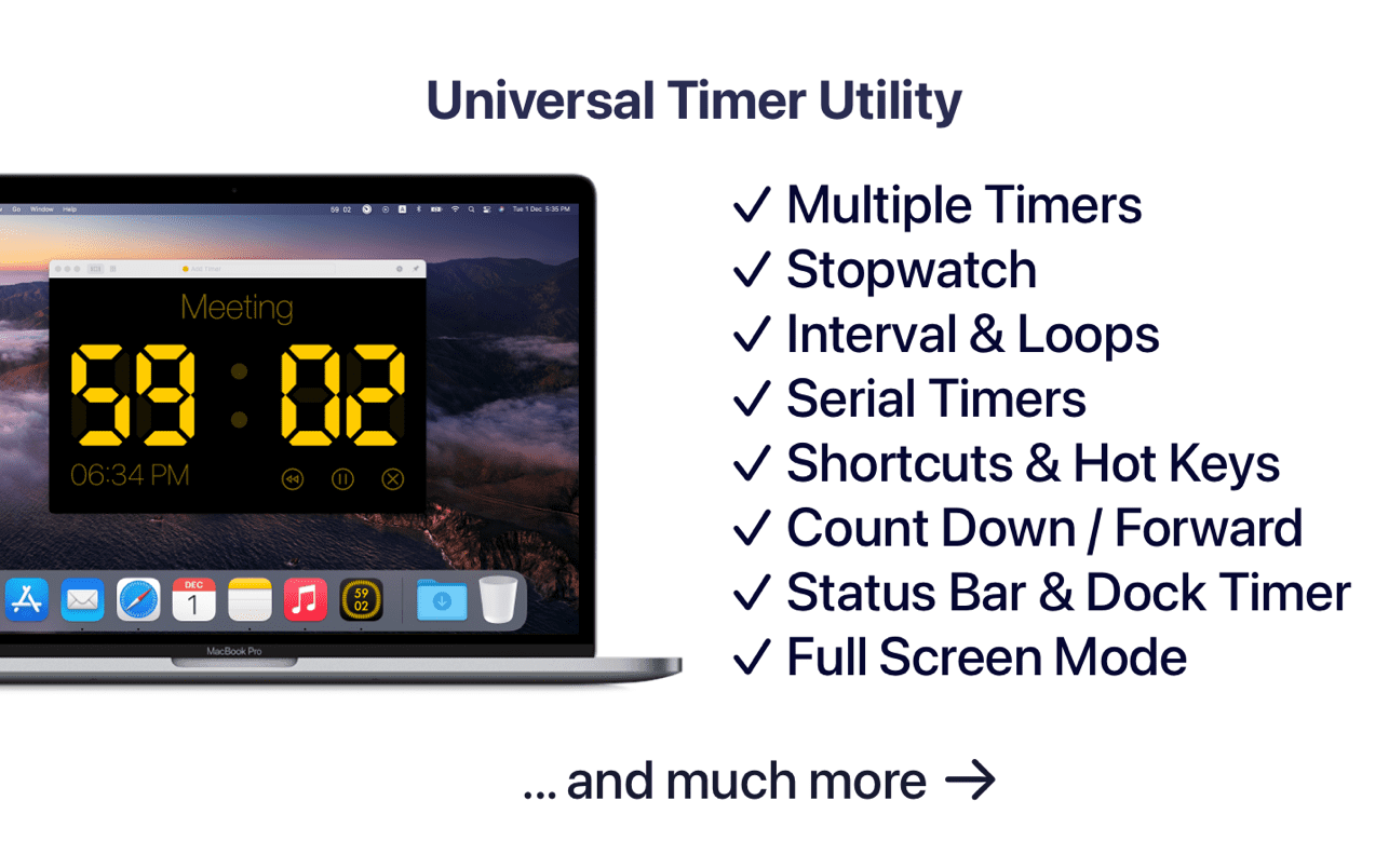 Timer RH For Mac