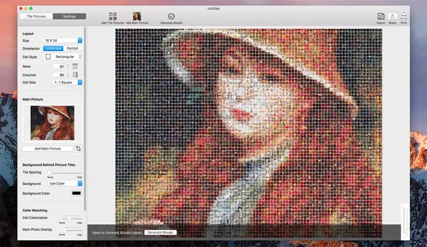 TurboMosaic Pro Plus For Mac
