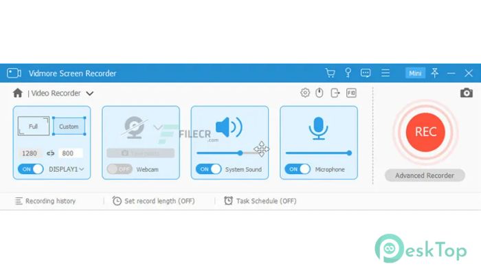 Vidmore Screen Recorder For Mac v1.1.22 Best Screen Recorder App For MacOS X Vidmore Screen Recorder For Mac